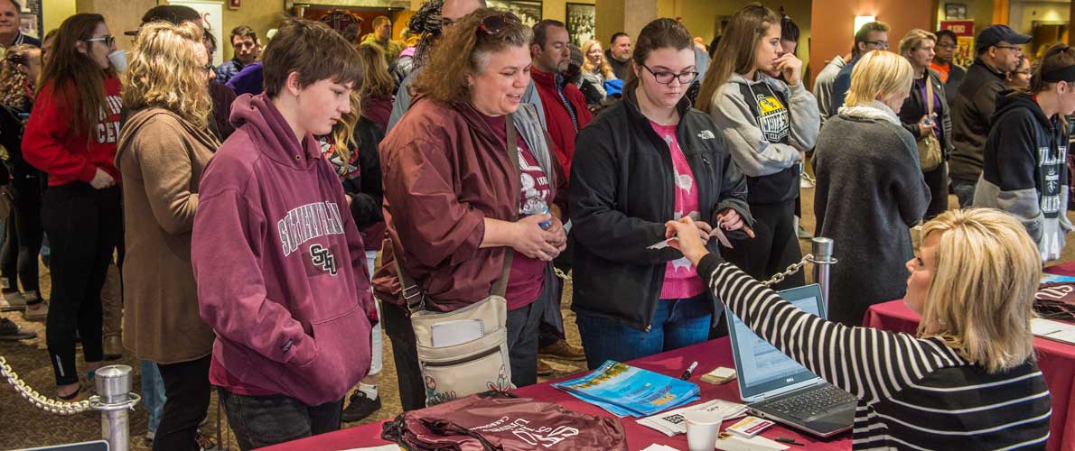 SIU families get nametags